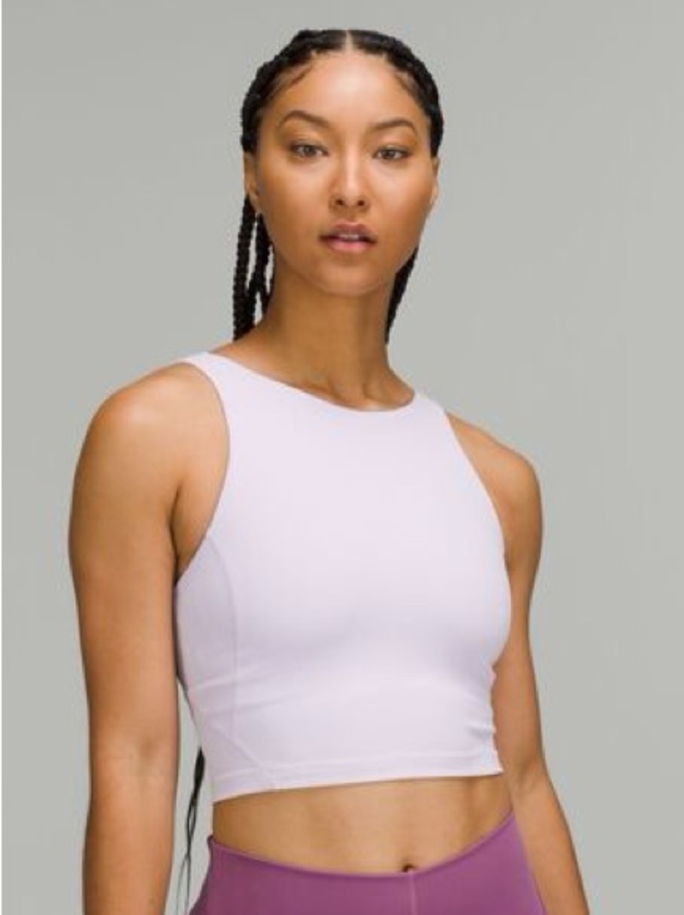 Lululemon High Neck Align Tank Lavender Dew